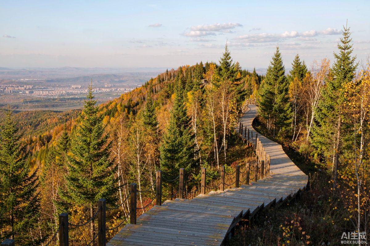大青山国家登山步道（示意图）